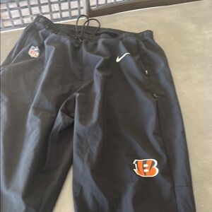 Nike Black Sweatpants Comfortable Athletic Wear nfl Bengals